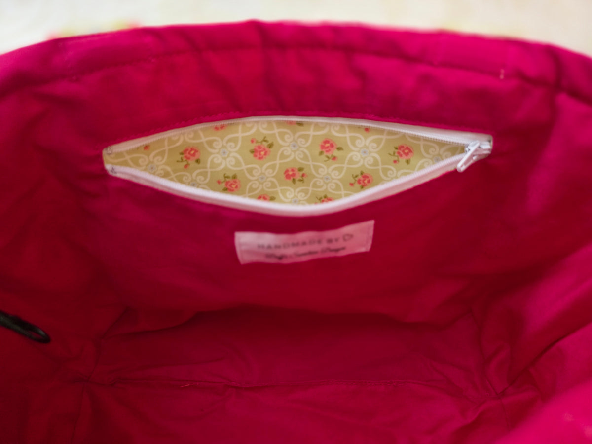 Green Memory Lane Large Tote Bag