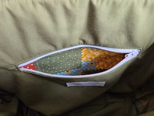 Fall Patchwork Large Tote Bag