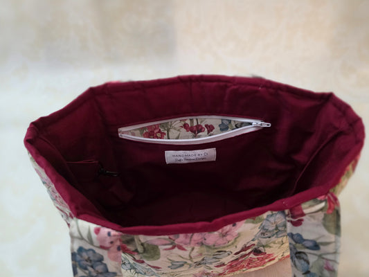 Butterfly Garden Large Tote Bag