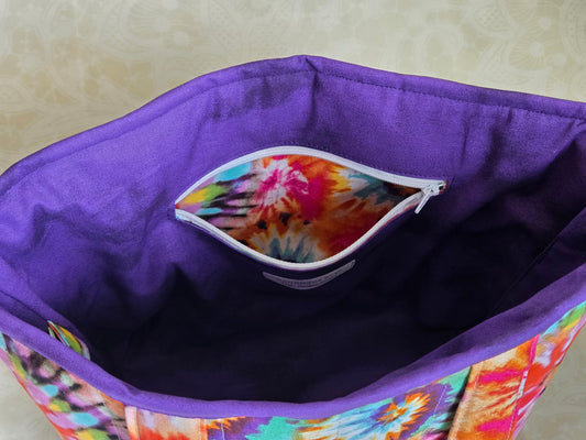 Tie-Dye Large Tote Bag