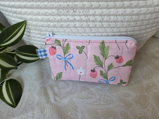 Berries and Bows Keychain Wallet