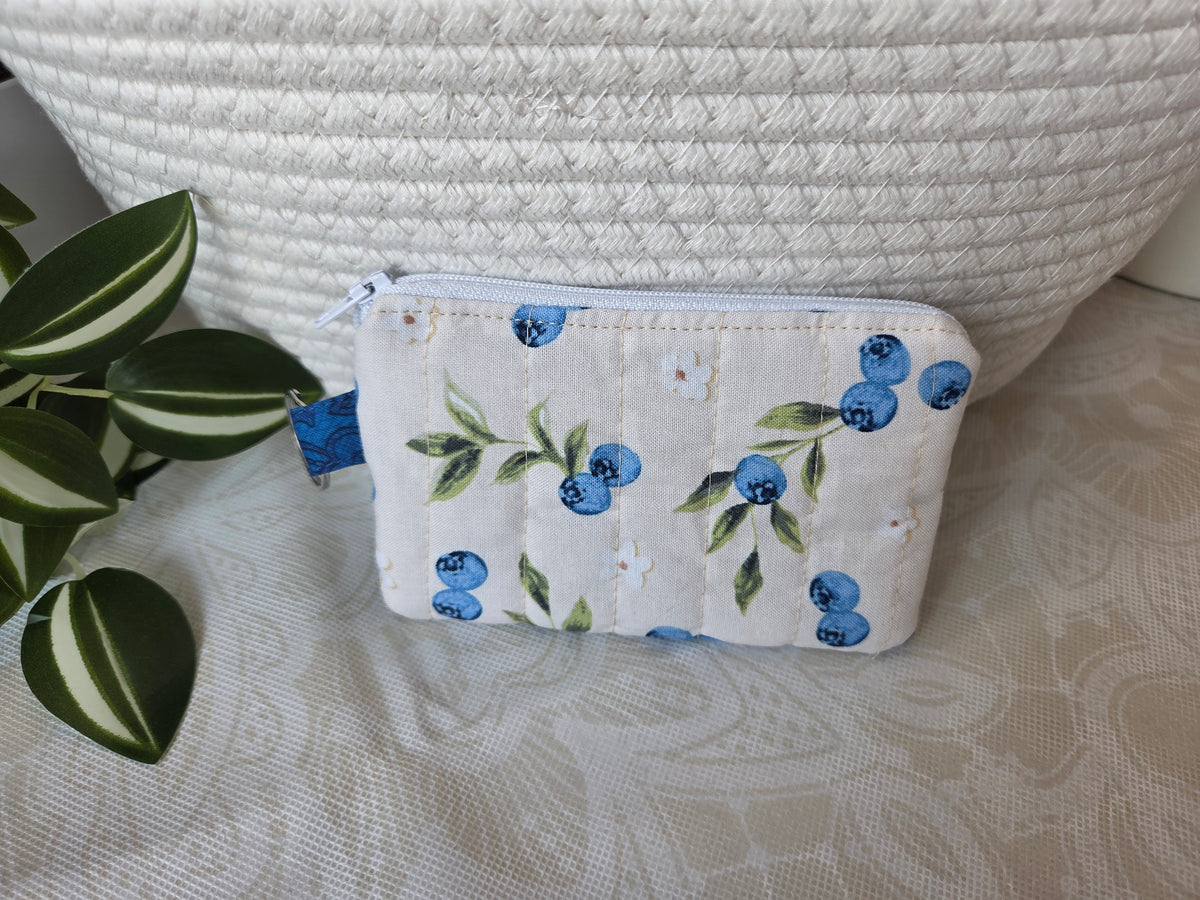 Blueberry Delight Keychain Wallet