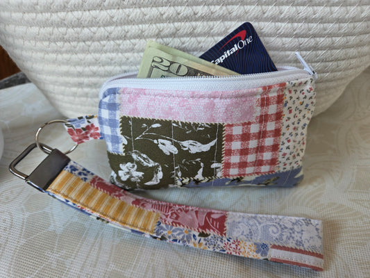 Garden Picnic Keychain Wallet