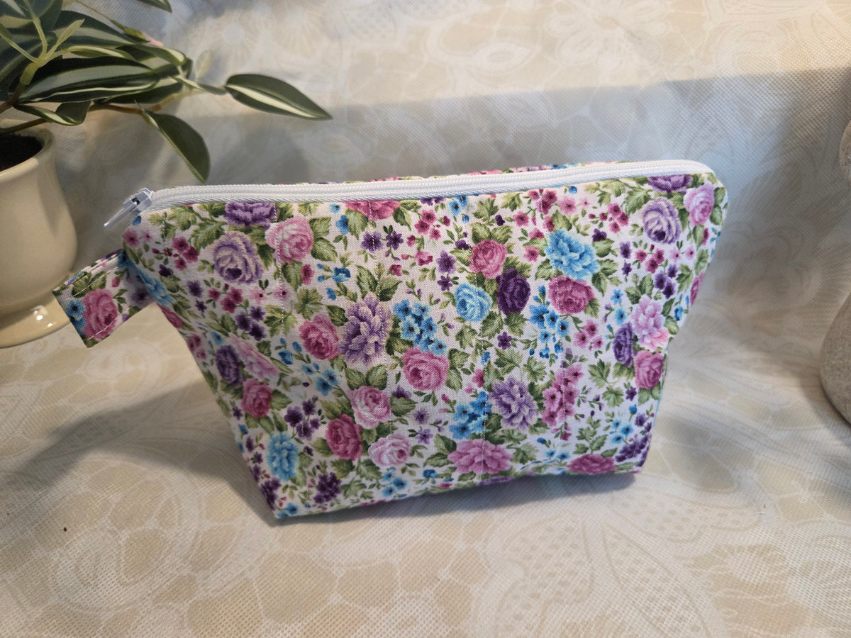 Teal Frenzy Mini Makeup Bag