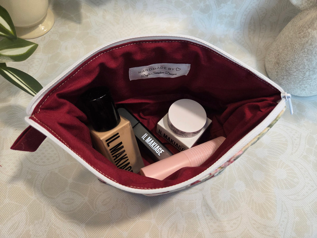 Butterfly Garden Mini Makeup Bag