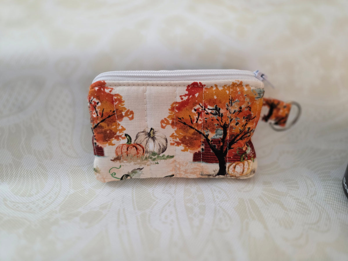 Fall Trucks Keychain Wallet