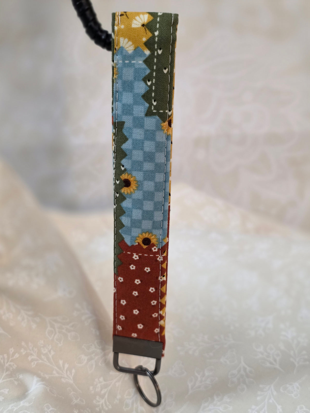 Fall Patchwork Wristlet