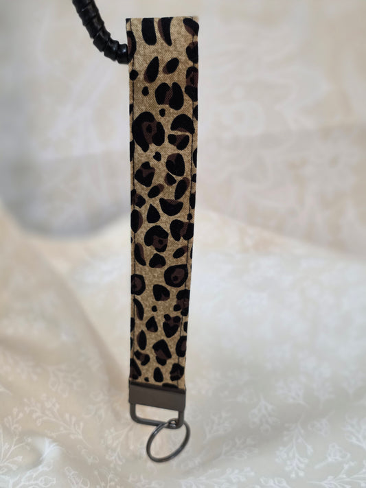 Cheetah Wristlet