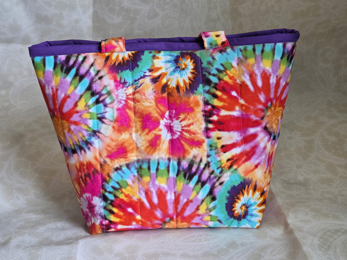 Tie-Dye Large Tote Bag