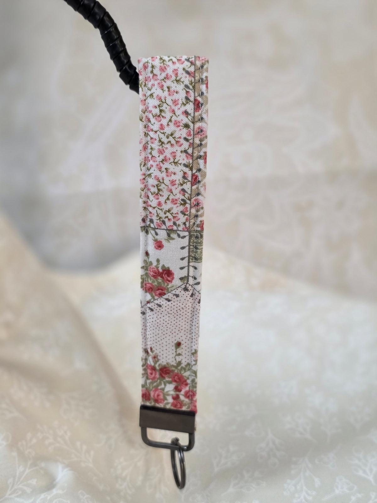 Bows and Blossoms Wristlet
