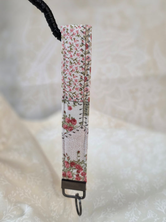Bows and Blossoms Wristlet