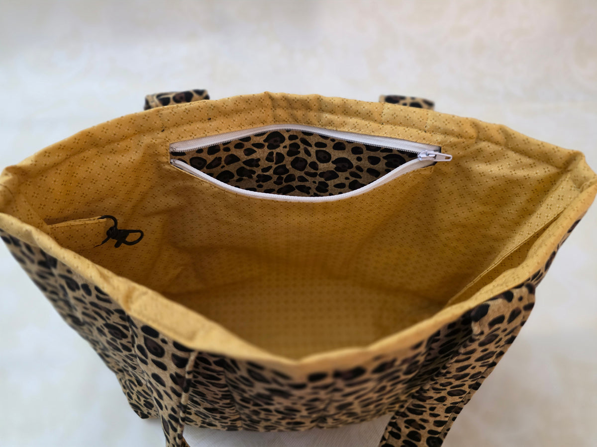 Cheetah Large Tote Bag