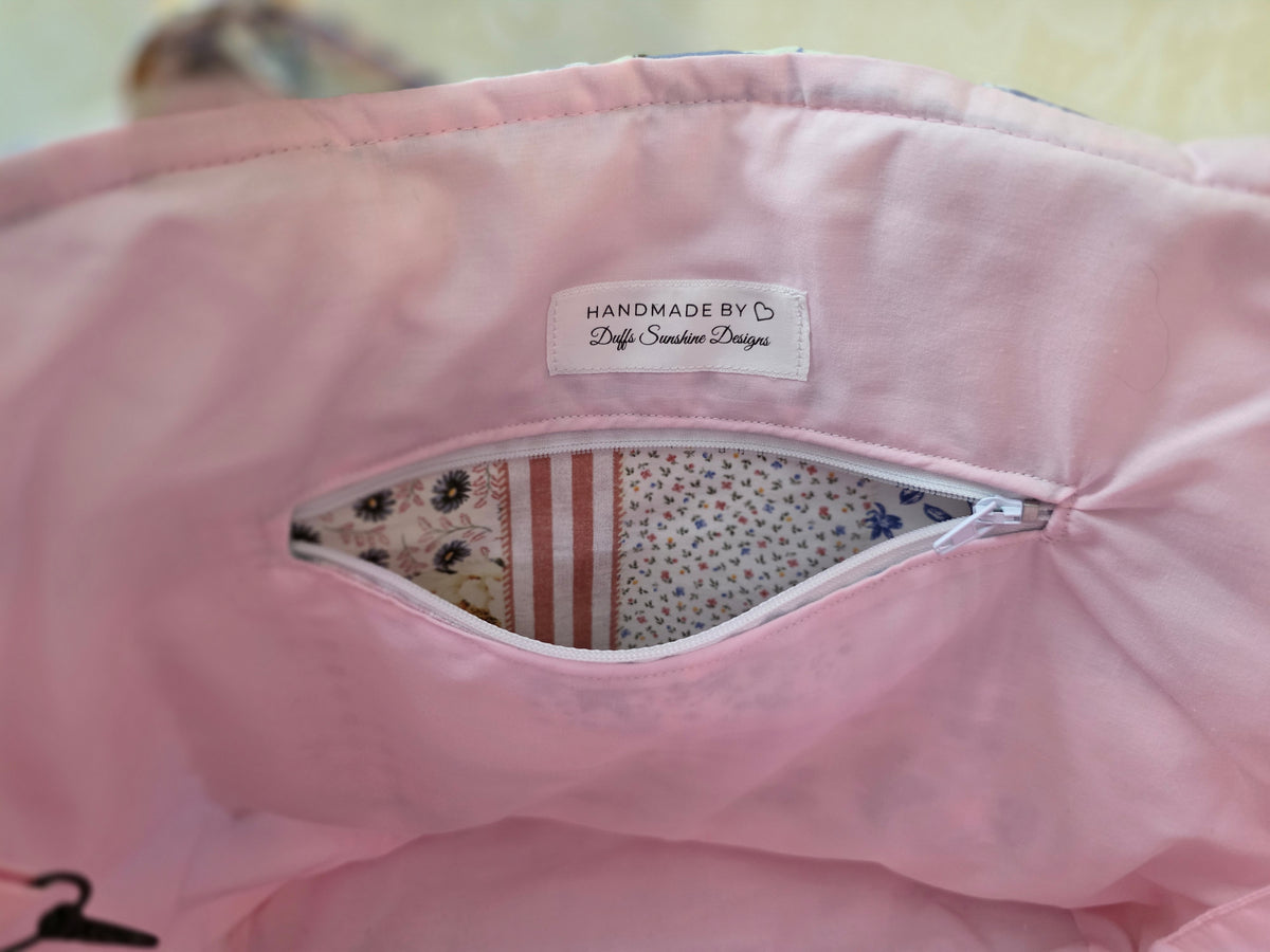 Garden Picnic Large Tote Bag